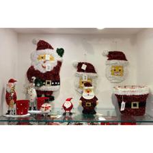 IRON 4ASST SANTA/SNOWMAN/PENGUIN/DEER DCOR - 201-0900047