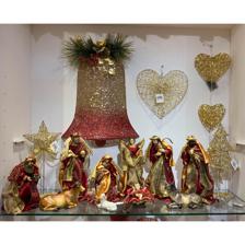 CHRISTMAS BELL,20 LIGHT BATTER - 201-1800014B