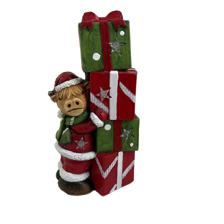 VACA DECORATIVA C/LUZ A/BAT3 - 201-2801120B