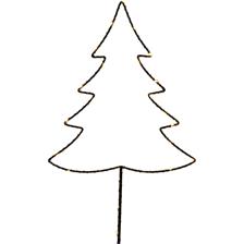 ESTACA ARBOL C/LUZ A/BAT 26100 - 201-3100025