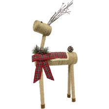 REINDEER DECOR 25X9X50CM - 201-3500057