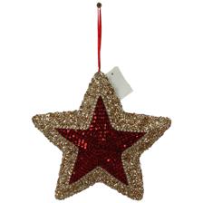 ESTRELA DE DECORAÇÃO 22X6X22CM - 201-3500235
