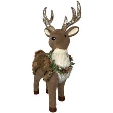 REINDEER DECOR 31X17X60CM - 201-3700048