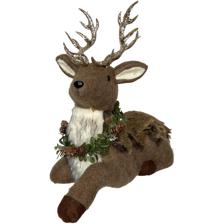 REINDEER DECOR 41X22X41CM - 201-3700049