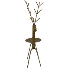 IRON DEER CANDLE HOLDER 18.5X8 - 201-3900009