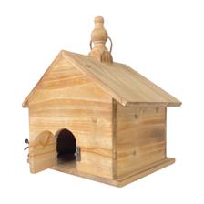 WOODEN BIRD HOUSE - 201-3900160