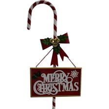 CHRISTMAS SUGAR CANE IRON STAND - 201-4600017