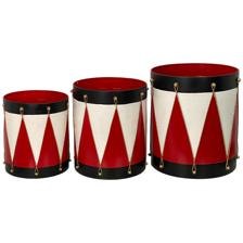 TAMBORES JG DECOR 3 PEÇAS 48,2X48. - 201-4600058
