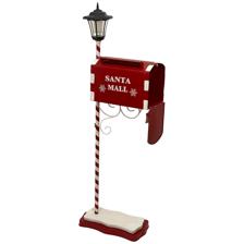 IRON MAIL BOX W/LIGHT (USE 1PC"AA"  SOLAR BATTERY INCLUDED) - 201-4600060