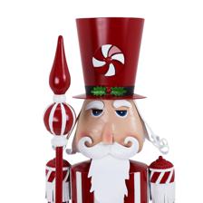 METAL NUTCRACKER DECOR - 201-4600131