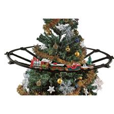 B/O XMAS TREE TRAINS WITH LIGHTMUSIC - 201-7800052