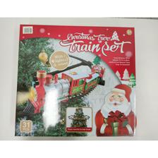 B/O XMAS TREE TRAINS WITH LIGHTMUSIC - 201-7800052