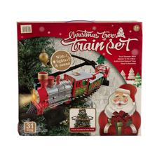 B/O XMAS TREE TRAINS WITH LIGHTMUSIC - 201-7800052