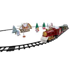 B/O CHRISTMAS TRAIN WITH LIGHTMUSICSMOKING 20PCS - 201-7800104B