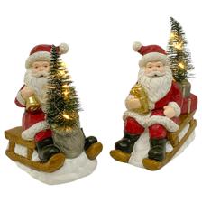 SANTAS 2 SURT C/LUZ A/BAT2 8X1 - 201-8100036