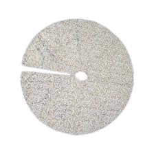 TREE SKIRT WITH FOILED LEAVESPRNTING - 201-8900641