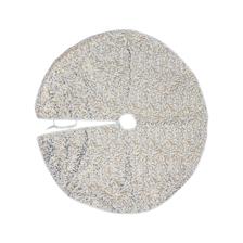 TREE SKIRT WITH FOILED LEAVESPRNTING - 201-8900641