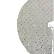 TREE SKIRT WITH FOILED STAR PRNTING - 201-8900642
