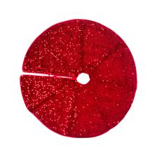 TREE SKIRT WITH RED SEQUINS - 201-8900645