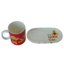 CERAMIC S/2 XMAS MUG W PLATE - 201-9100047