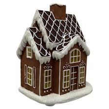 6'' BAKERY HOUSE  W/LED LIGHT(USE 3X1.5VAAA BATTERYNOT INCL - 201-9400054