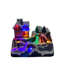 PLASTIC HOUSE W/LED LIGHT ANDMOVEMENT (USE 3PCS 1.5V "AA" B - 201-9500020