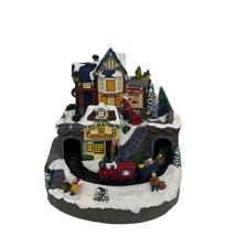 PLASTIC TRAIN STATION W/LED LIGHT AND MOVEMENT (USE 3PCS 1.5 - 201-9500027