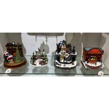 PLASTIC TRAIN STATION W/LED LIGHT AND MOVEMENT (USE 3PCS 1.5 - 201-9500027