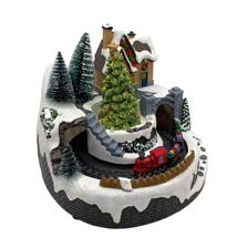 PLASTIC HOUSE W/LED LIGHT ANDMOVEMENT (USE 3PCS 1.5V "AA" B - 201-9500040
