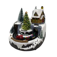 PLASTIC HOUSE W/LED LIGHT ANDMOVEMENT (USE 3PCS 1.5V "AA" B - 201-9500040