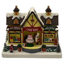 PLASTIC CAKE SHOP W/LED LIGHTAND MOVEMENT (USE 3PCS 1.5V "A - 201-9500068
