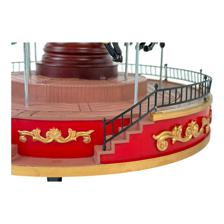 PLASTIC CAROUSEL W/LED LIGHT AND MOVEMENT (USE 3PCS 1.5V "AA - 201-9500074