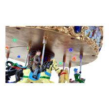 PLASTIC CAROUSEL W/LED LIGHT AND MOVEMENT (USE 3PCS 1.5V "AA - 201-9500074