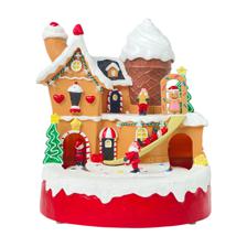 PLASTIC CANDY HOUSE W/LED LIGHT AND MOVEMENT (USE 3PCS 1.5V - 201-9500090U
