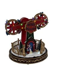 PLASTIC TWO FERRIS WHEEL W/LEDLIGHT - 201-9500112U