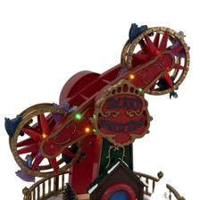 PLASTIC TWO FERRIS WHEEL W/LEDLIGHT - 201-9500112U