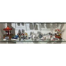 PLASTIC XMAS CAROUSEL W/ LED LIGHT + MUSIC (USE 3X1.5VAA BAT - 201-9600034