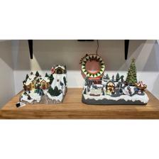 POLY VILLAGEMOVINGLIGHTEDMUSICWITH ADAPTER - 201-9700129/1