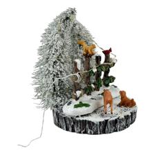 ANIMAL WITH TREE AND LIGHT2AABATTERIES OPERATED NOT INCLUDI - 201-9700174B