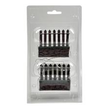 LIGHT FENCE(BROWN) SET OF 2 - 201-9700183B