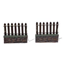 LIGHT FENCE(BROWN) SET OF 2 - 201-9700183B