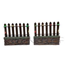 LIGHT FENCE(BROWN) SET OF 2 - 201-9700183B