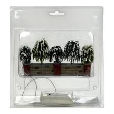 POLY STONE WITH LIGHTED TREE2AA BATTERIES OPERATED NOT INCLU - 201-9700184B