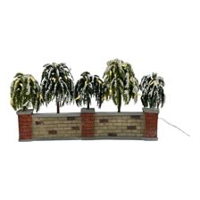 POLY STONE WITH LIGHTED TREE2AA BATTERIES OPERATED NOT INCLU - 201-9700184B