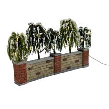 POLY STONE WITH LIGHTED TREE2AA BATTERIES OPERATED NOT INCLU - 201-9700184B
