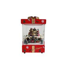 TRANSPARENT GIFT BOX WITH MOVINGMUSIC AND LIGHT3 AA BATTERY - 201-9700210B