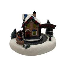 RESIN DECORATIONWITH 4 LED LIGHTS - 201-9900007