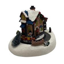 RESIN DECORATIONWITH 4 LED LIGHTS - 201-9900007