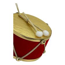 HANGING DRUMRED15X15X10CM - 202-0400037
