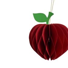 PINGENTE DE PAPEL DE MAÇÃ - 202-0600078